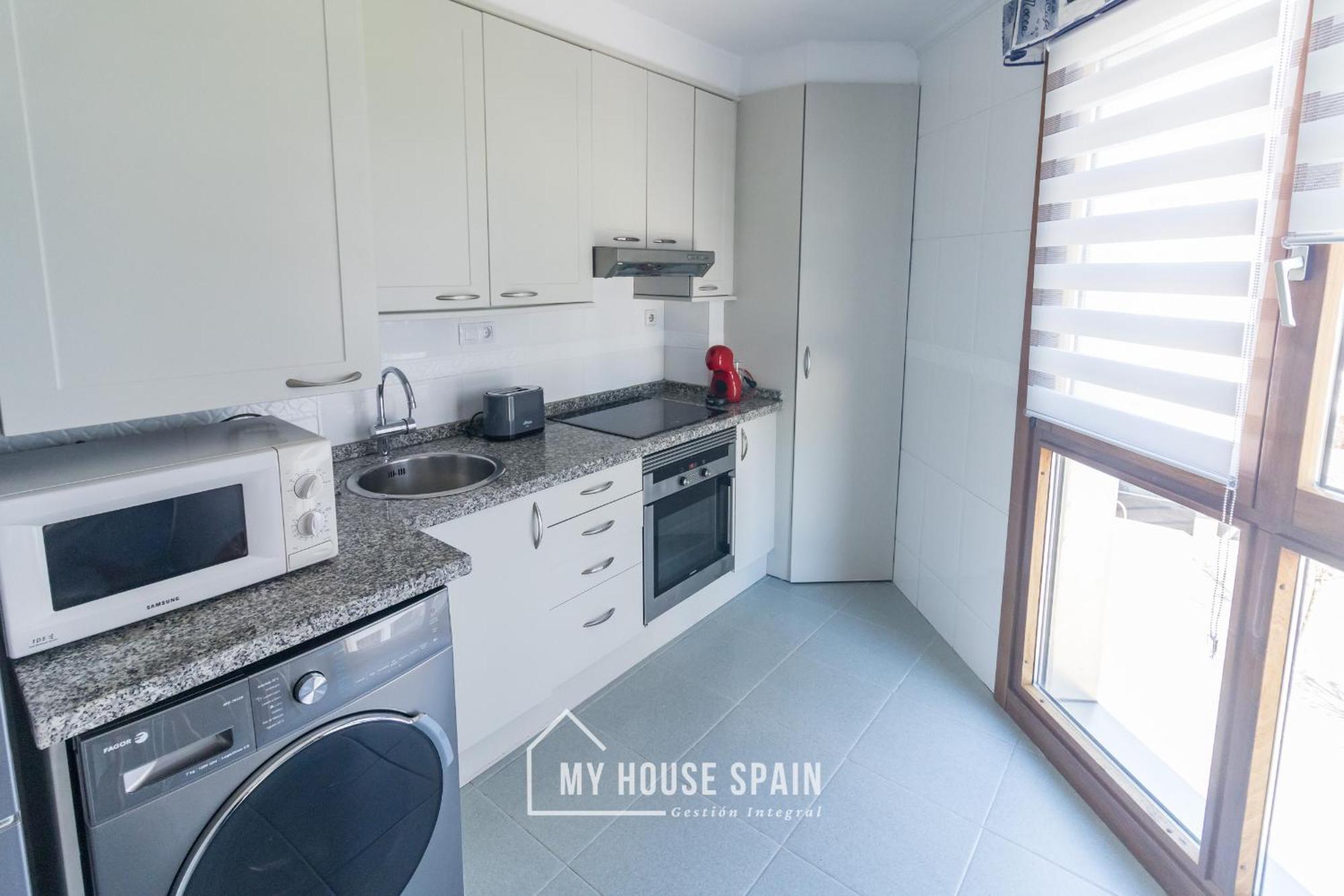 Myhousespain - Playa De Poniente, Con Vistas Al Mar Y Parking Gratuito Gijón Dış mekan fotoğraf